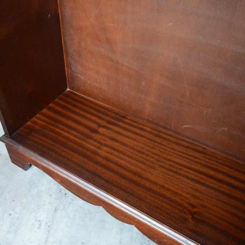 クラシック マホガニー シェルフ 15 (抽斗付)