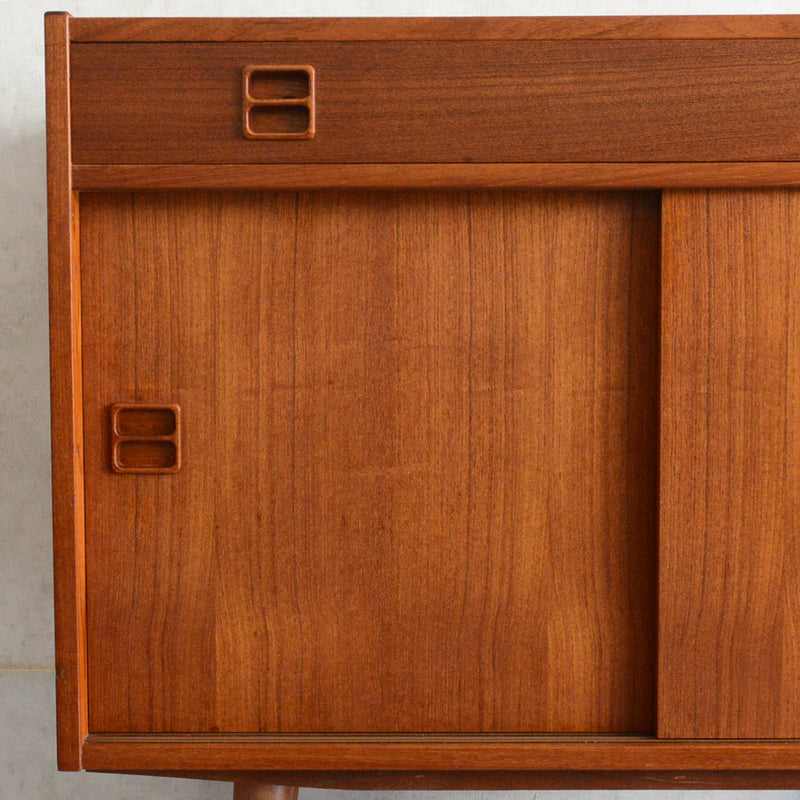 デンマーク ヴィンテージ  チークキャビネット ( 抽斗付)5-63