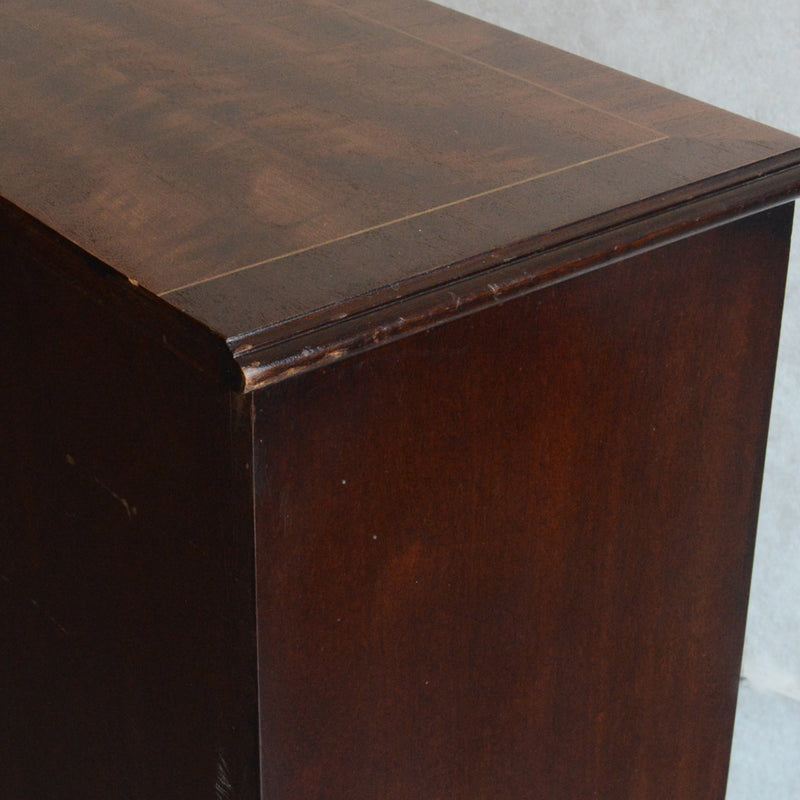 クラシック マホガニー シェルフ 15 (抽斗付)