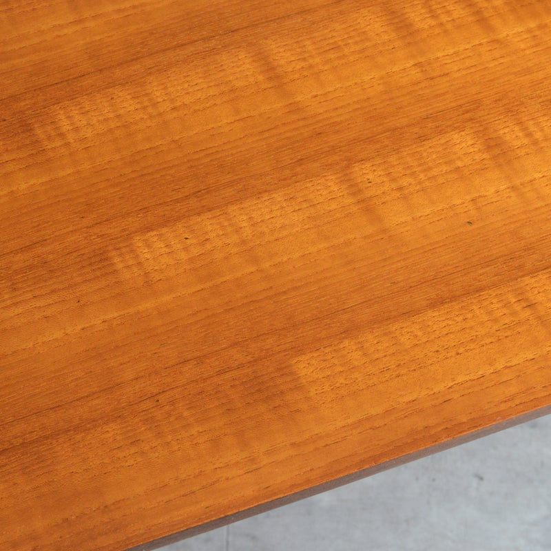 Myer メイヤー  ミッドセンチュリー チーク ローテーブル 54(天板剝離再塗装済)