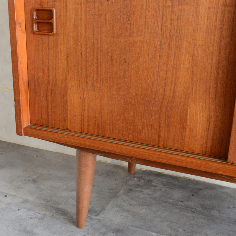 デンマーク ヴィンテージ  チークキャビネット ( 抽斗付)5-63