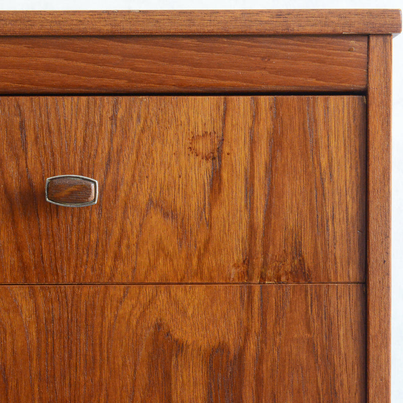 ミッドセンチュリー ヴィンテージ　 ショートサイドボード 66(天板剝離再塗装済）