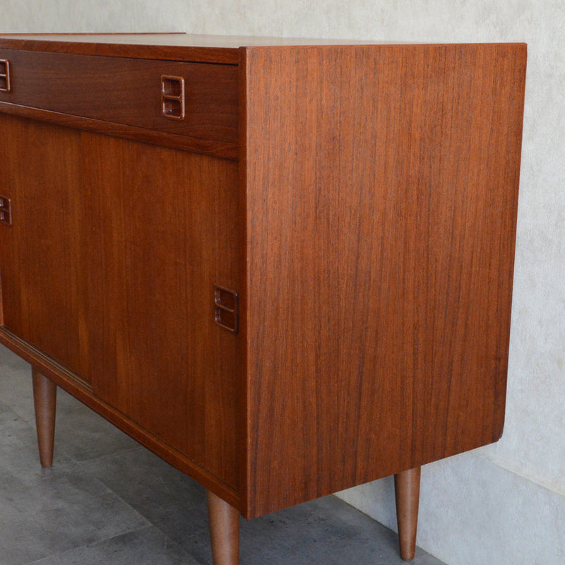 デンマーク ヴィンテージ  チークキャビネット ( 抽斗付)5-63