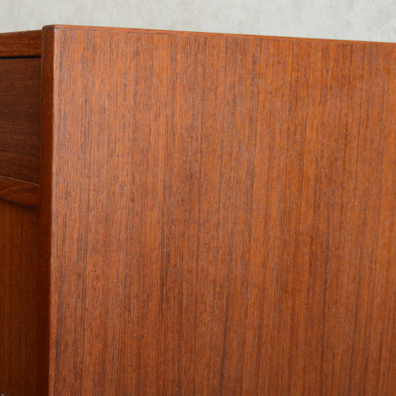 デンマーク ヴィンテージ  チークキャビネット ( 抽斗付)5-63