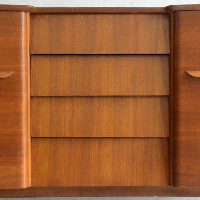 ミッドセンチュリー ヴィンテージ　サイドボード65  (天板剝離再塗装済）