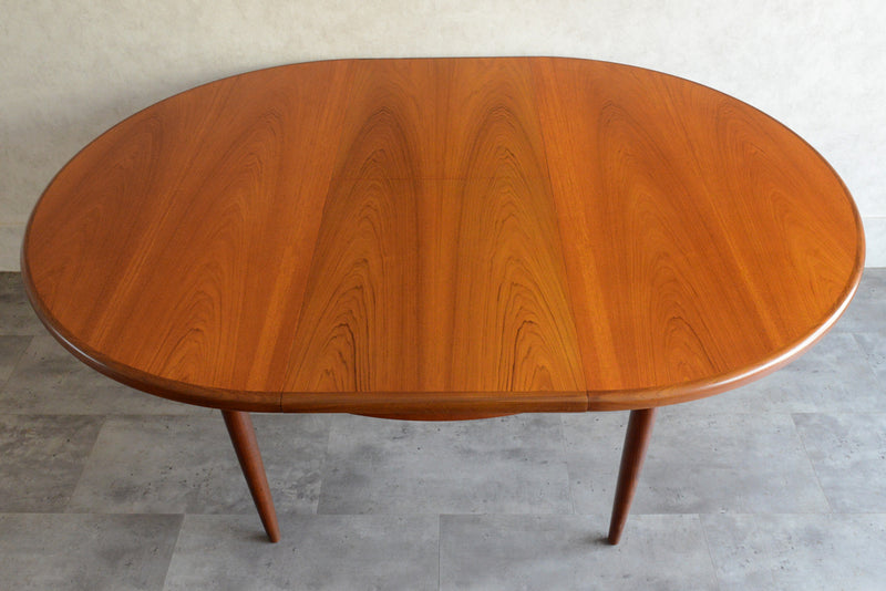 K様ご見学予約品G-PLAN ジープラン エクステンション ラウンドテーブル 106 (天板剥離再塗装）