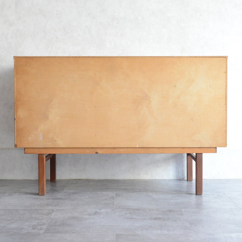 60S イギリス ヴィンテージ ショートサイドボード 54(天板剝離再塗装済）