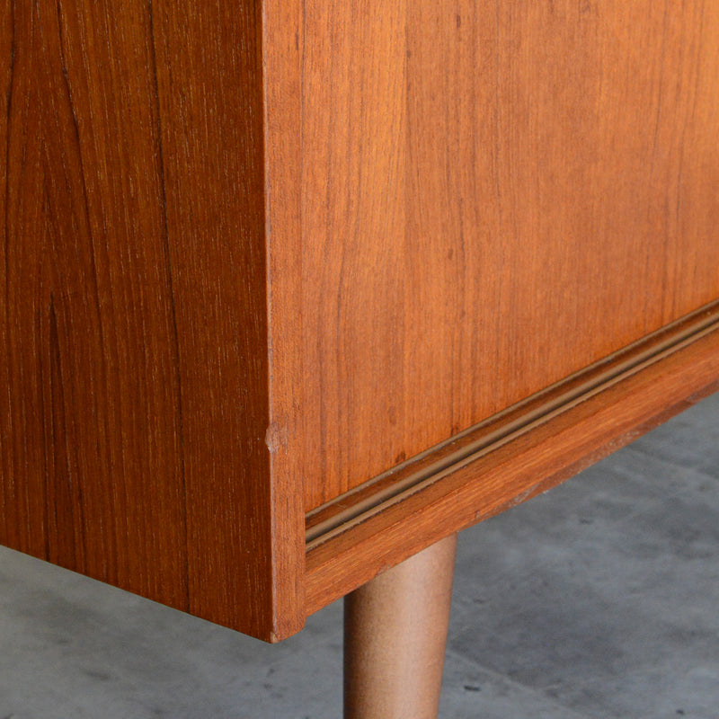 デンマーク ヴィンテージ  チークキャビネット ( 抽斗付)5-63