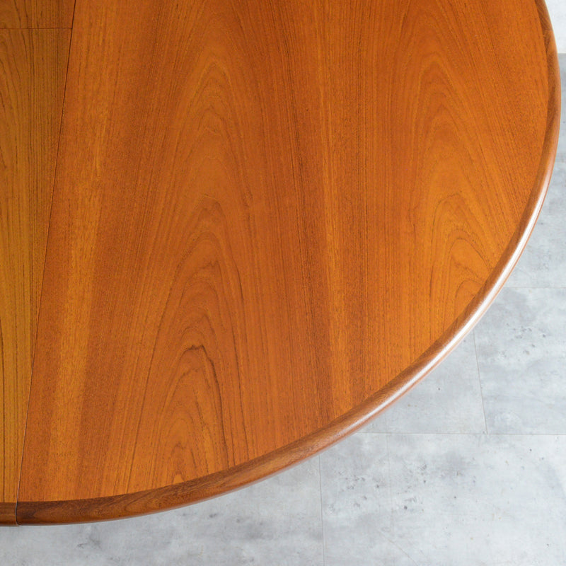 K様ご見学予約品G-PLAN ジープラン エクステンション ラウンドテーブル 106 (天板剥離再塗装）