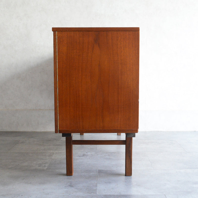 60S イギリス ヴィンテージ ショートサイドボード 54(天板剝離再塗装済）