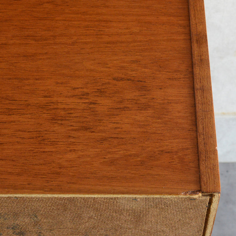 デンマーク ヴィンテージ  チークキャビネット ( 抽斗付)5-63