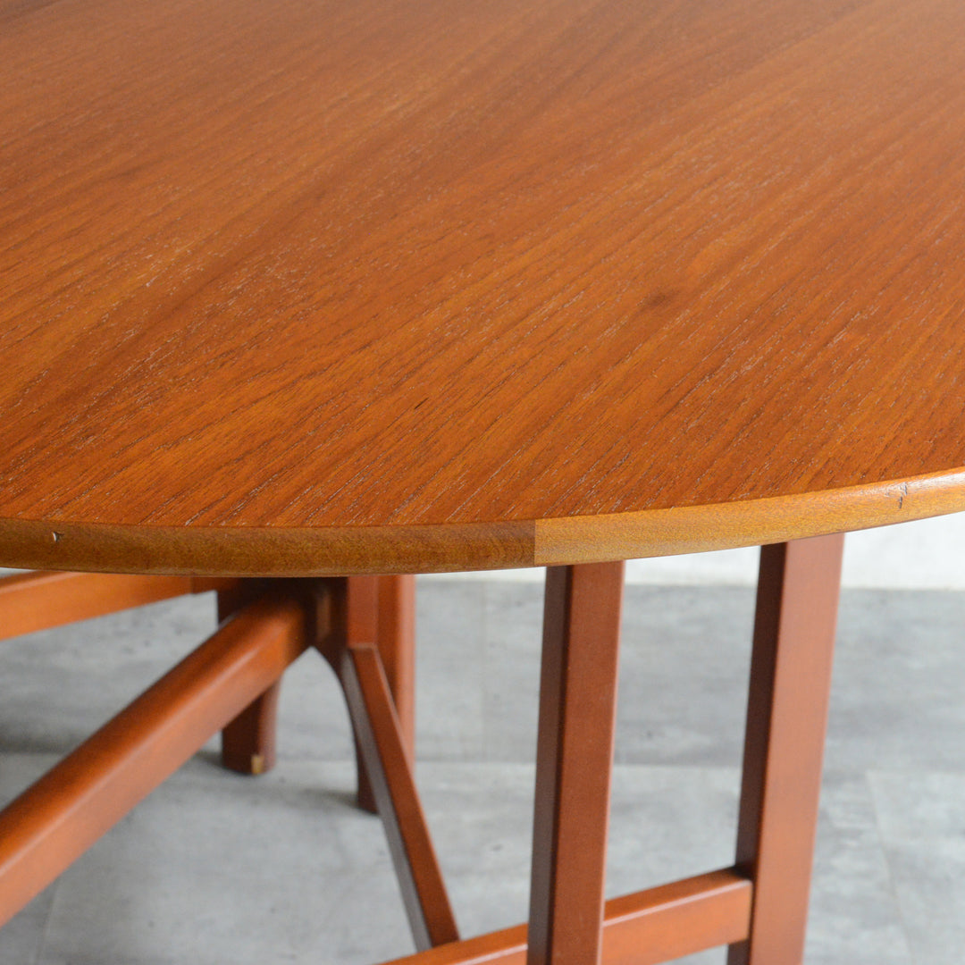 Jentique ジェンティーク　ゲートレッグテーブル 51（オーバル）