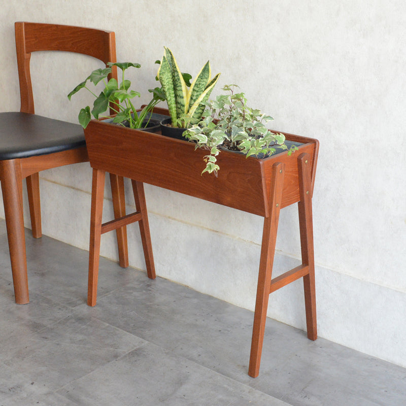 デンマーク ヴィンテージ  チーク プランター 5-73