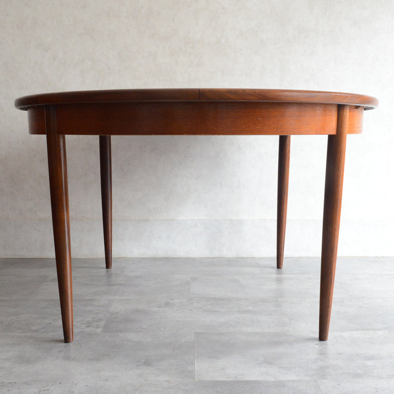 G-PLAN ジープラン  エクステンション ラウンドテーブル 100 (天板剥離再塗装）