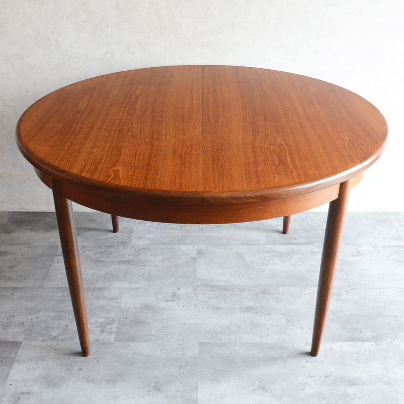 G-PLAN ジープラン  エクステンション ラウンドテーブル 100 (天板剥離再塗装）