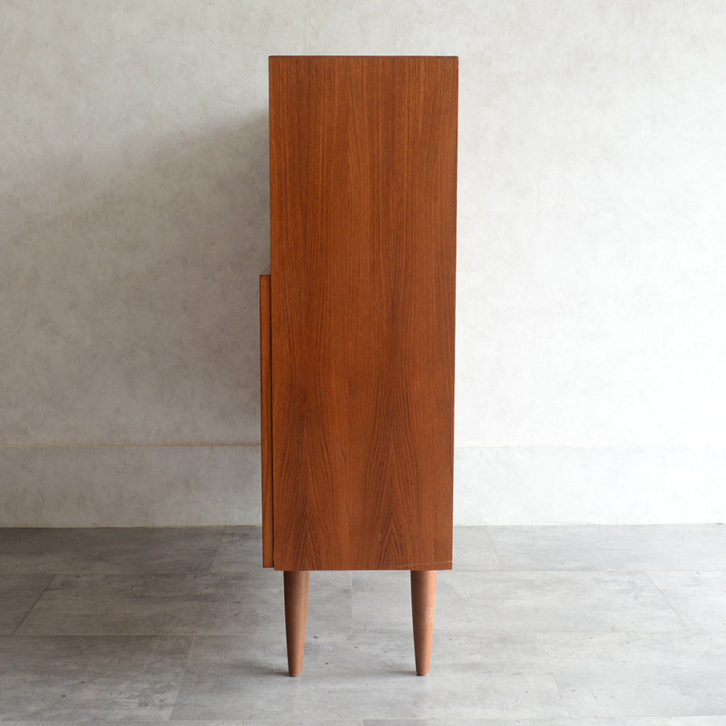 デンマーク ヴィンテージ 2段シェルフ 5-37（木扉付）