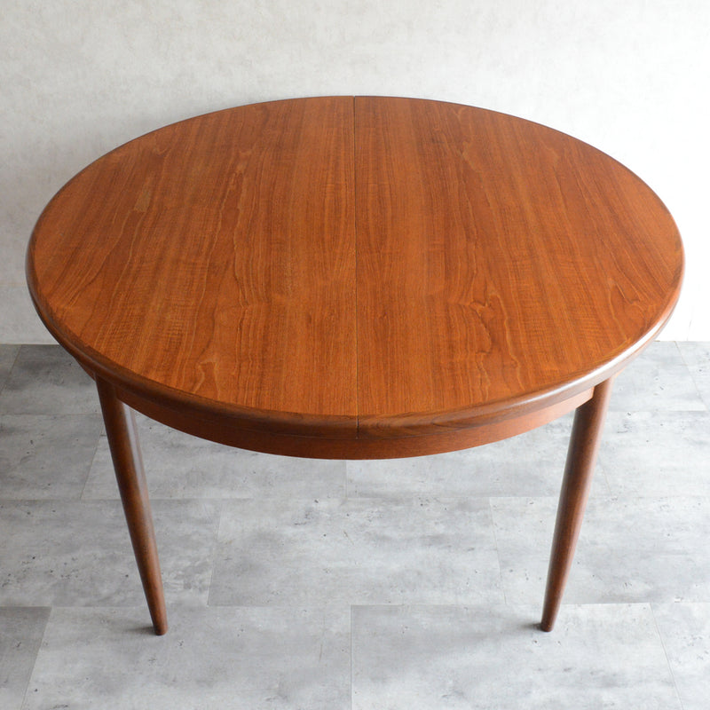 G-PLAN ジープラン  エクステンション ラウンドテーブル 100 (天板剥離再塗装）