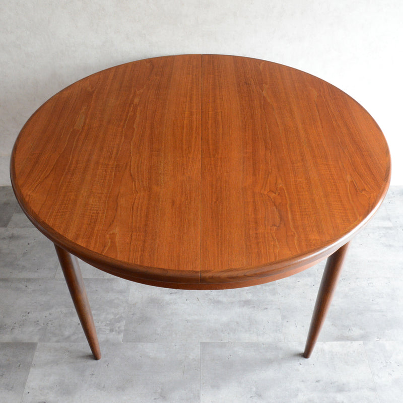 G-PLAN ジープラン  エクステンション ラウンドテーブル 100 (天板剥離再塗装）