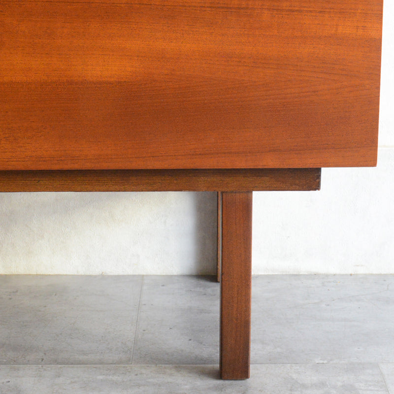 60S イギリス ヴィンテージ ショートサイドボード 54(天板剝離再塗装済）