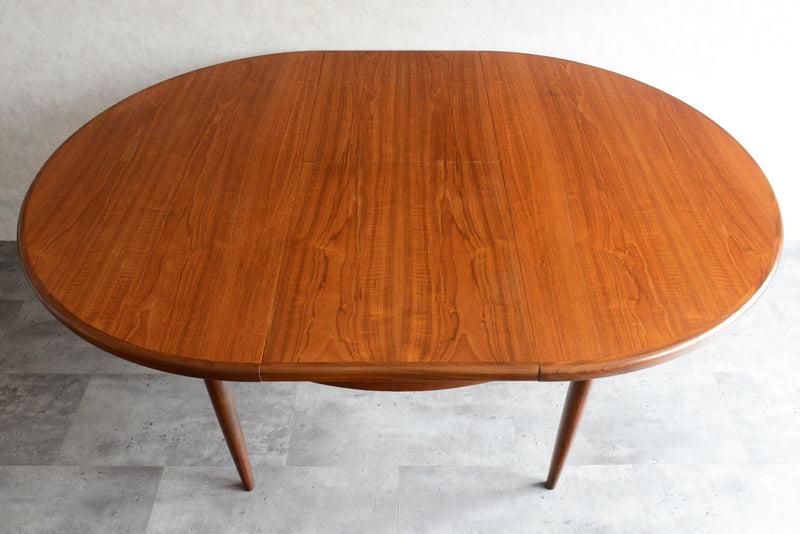 G-PLAN ジープラン  エクステンション ラウンドテーブル 100 (天板剥離再塗装）