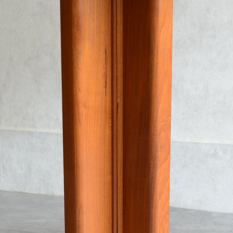 北欧ヴィンテージ　チークダイニングテーブル（天板剥離再塗装済）