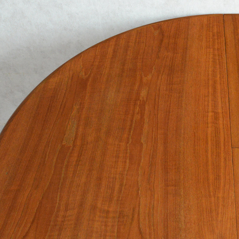 G-PLAN ジープラン  エクステンション ラウンドテーブル 100 (天板剥離再塗装）