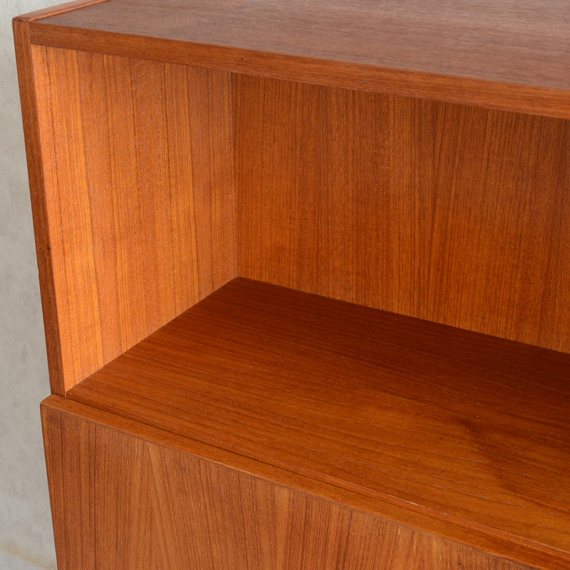 デンマーク ヴィンテージ 2段シェルフ 5-37（木扉付）