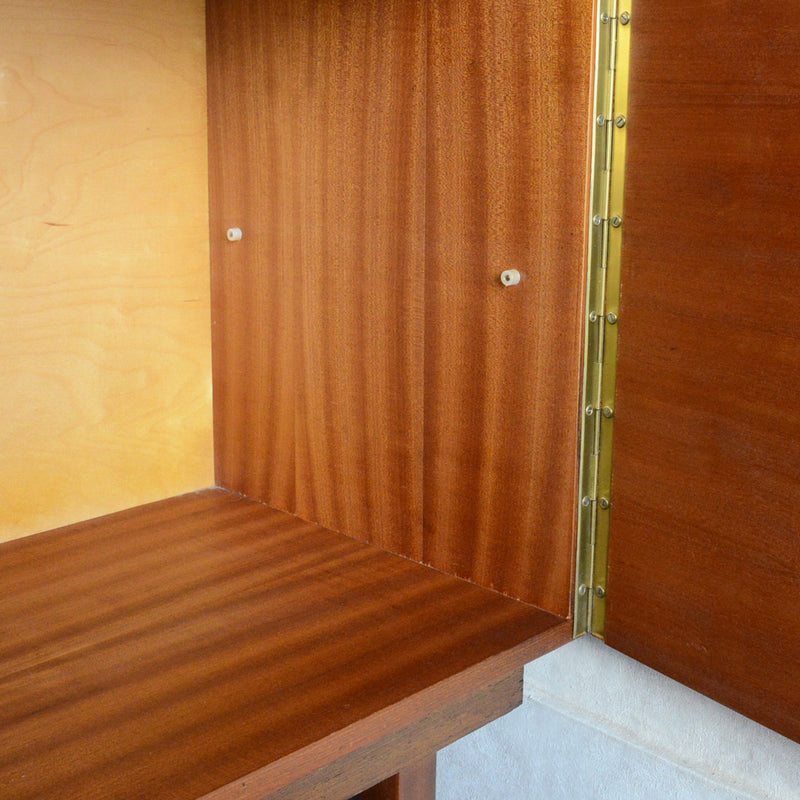 60S イギリス ヴィンテージ ショートサイドボード 54(天板剝離再塗装済）