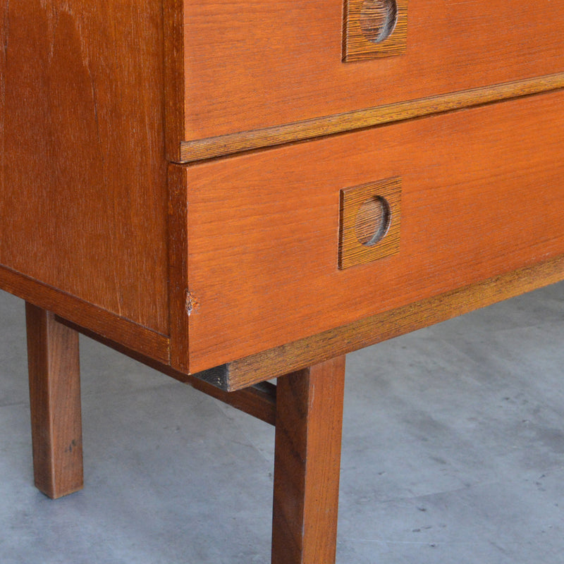 60S イギリス ヴィンテージ ショートサイドボード 54(天板剝離再塗装済）