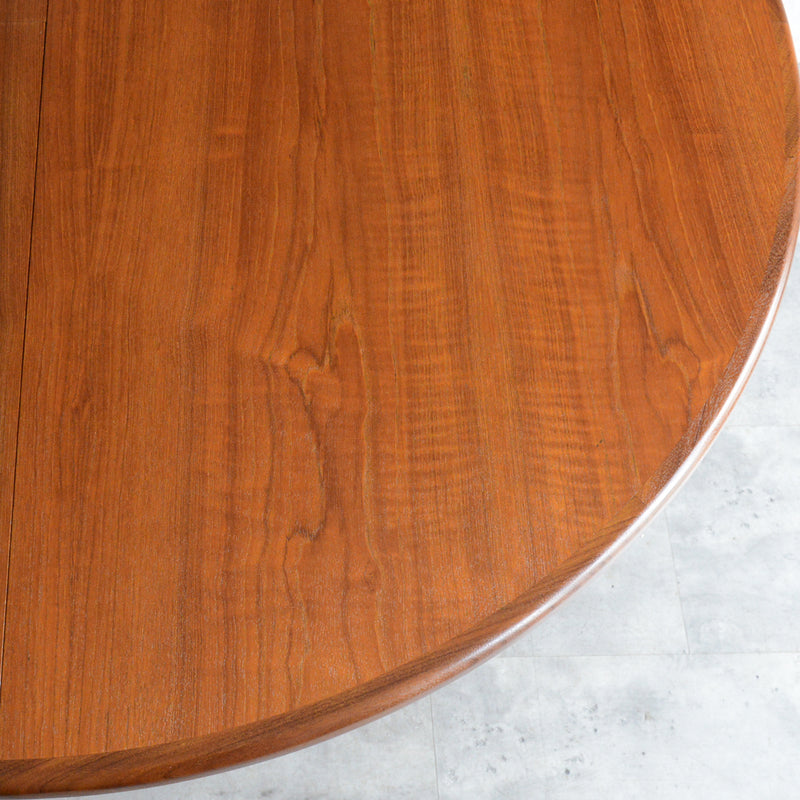 G-PLAN ジープラン  エクステンション ラウンドテーブル 100 (天板剥離再塗装）