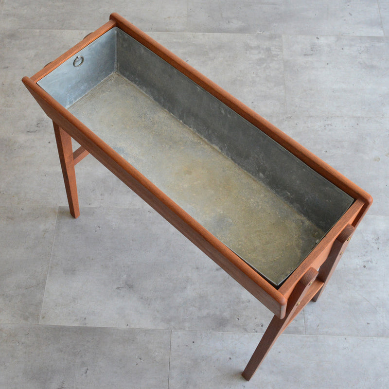 デンマーク ヴィンテージ  チーク プランター 5-73