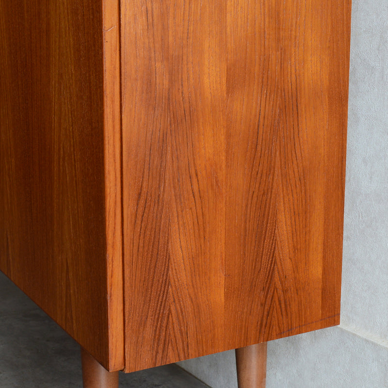 デンマーク ヴィンテージ 2段シェルフ 5-37（木扉付）