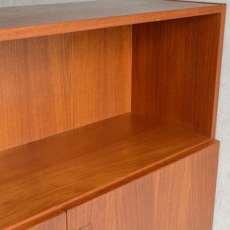 デンマーク ヴィンテージ 2段シェルフ 5-37（木扉付）