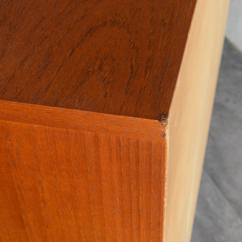 60S イギリス ヴィンテージ ショートサイドボード 54(天板剝離再塗装済）