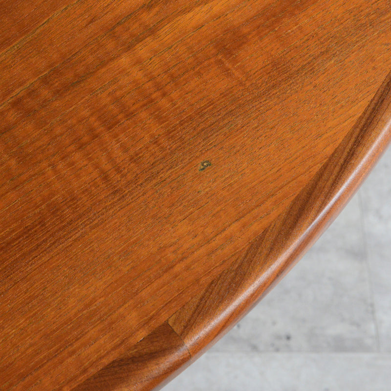 G-PLAN ジープラン  エクステンション ラウンドテーブル 100 (天板剥離再塗装）