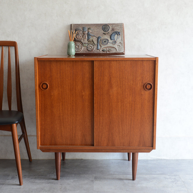 デンマーク ヴィンテージ　チーク キャビネット5-34(ウッドオイル仕上)