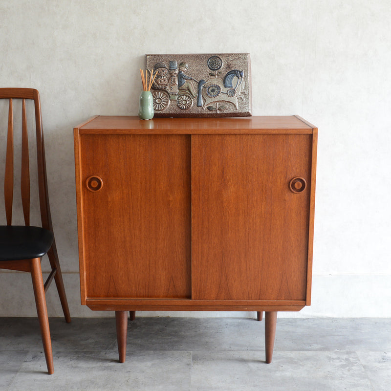 デンマーク ヴィンテージ　チーク キャビネット5-34(ウッドオイル仕上)