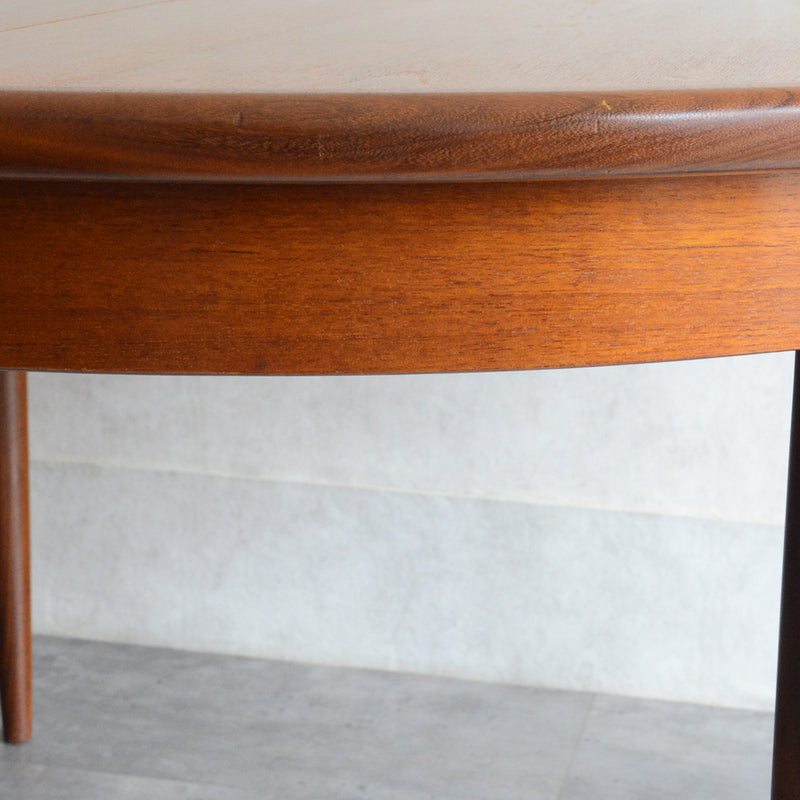 G-PLAN ジープラン  エクステンション ラウンドテーブル 100 (天板剥離再塗装）