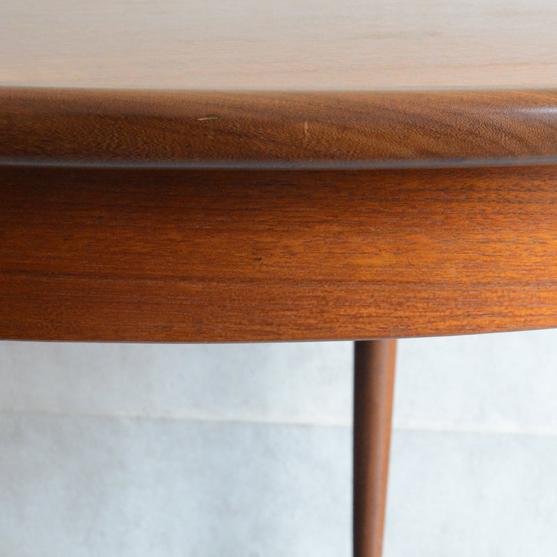 G-PLAN ジープラン  エクステンション ラウンドテーブル 100 (天板剥離再塗装）