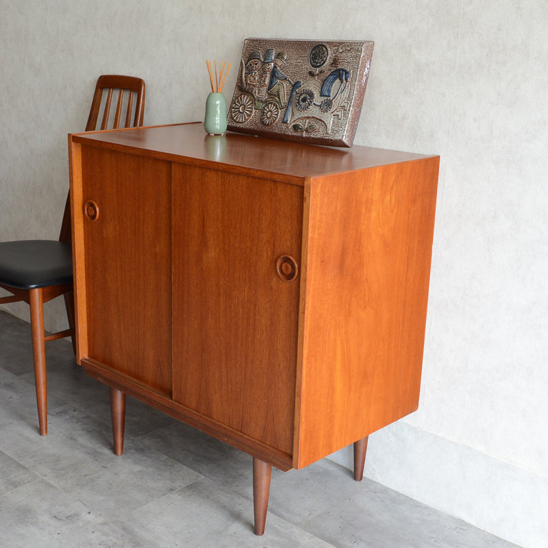 デンマーク ヴィンテージ　チーク キャビネット5-34(ウッドオイル仕上)