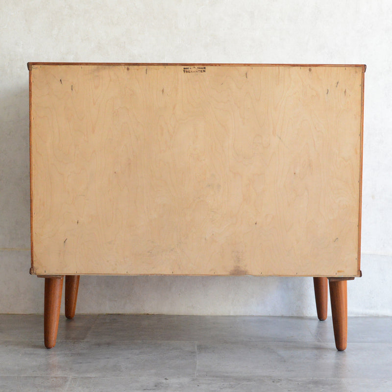 デンマーク ヴィンテージ  チーク ３段チェスト 5-62