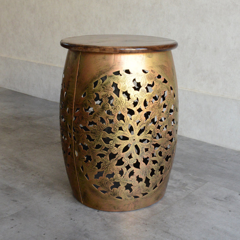 マンゴーウッド　サイドテ-ブルS/フラワースタンド(花台)/スツール