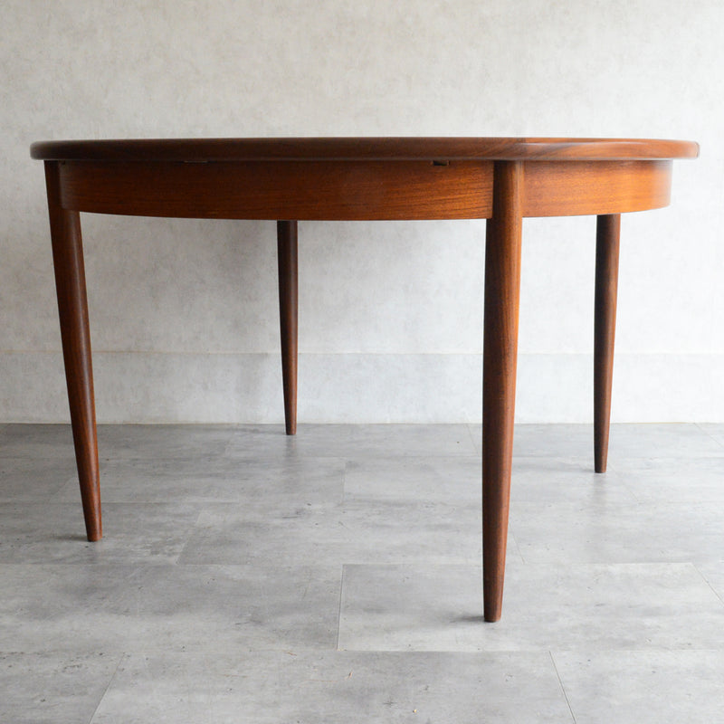 G-PLAN ジープラン  エクステンション ラウンドテーブル 100 (天板剥離再塗装）