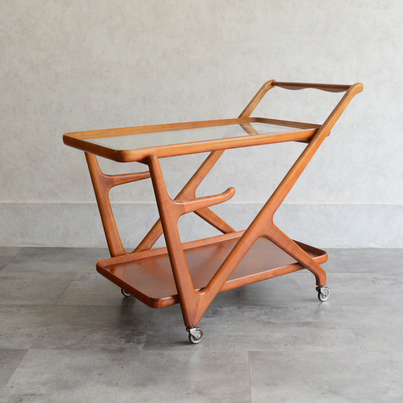 Cassinaカッシーナ  マホガニートローリー(ワゴン）60