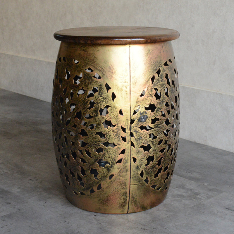 マンゴーウッド　サイドテ-ブルS/フラワースタンド(花台)/スツール