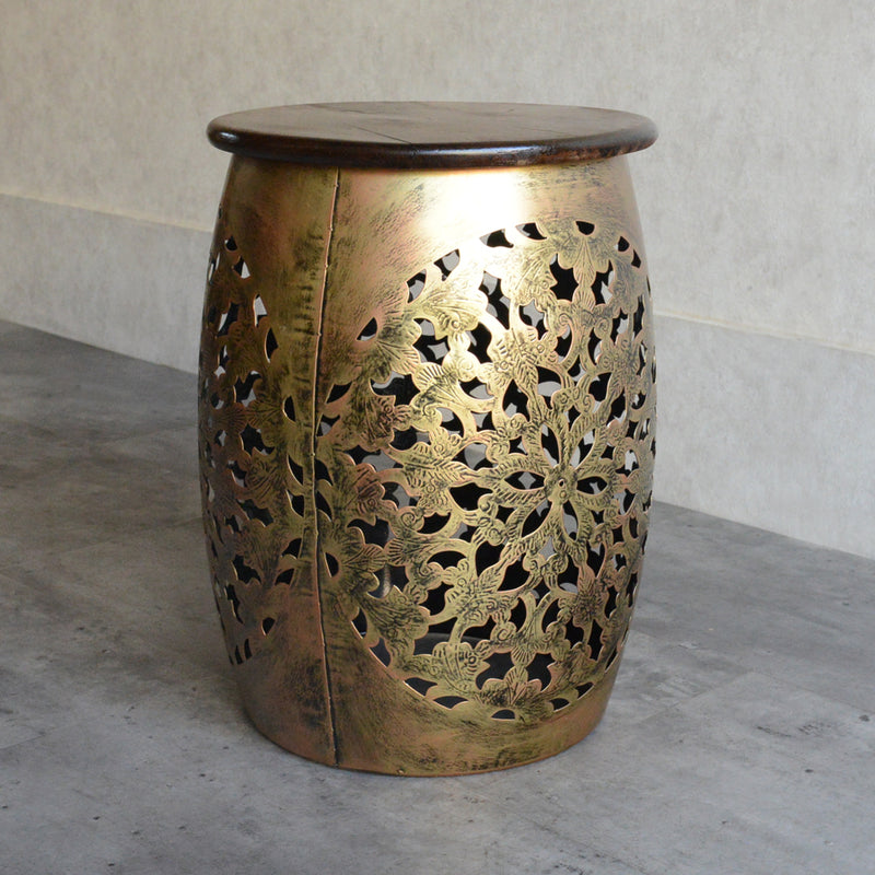 マンゴーウッド　サイドテ-ブルS/フラワースタンド(花台)/スツール