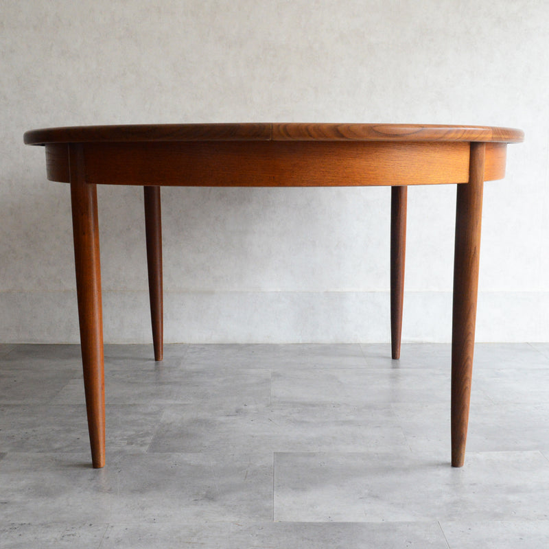 G-PLAN ジープラン  エクステンション ラウンドテーブル 101 (天板剥離再塗装）