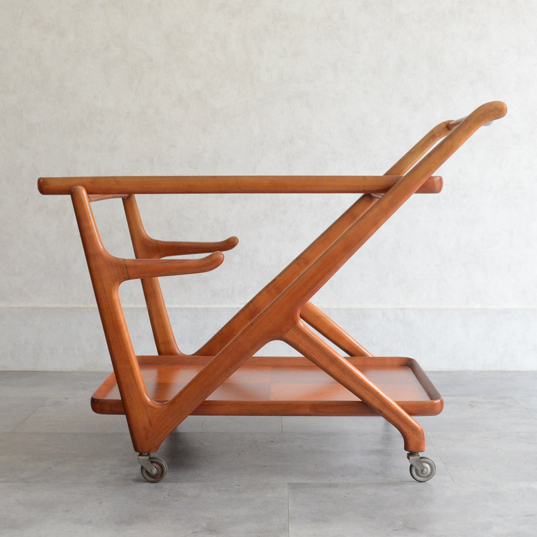 Cassinaカッシーナ  マホガニートローリー(ワゴン）60