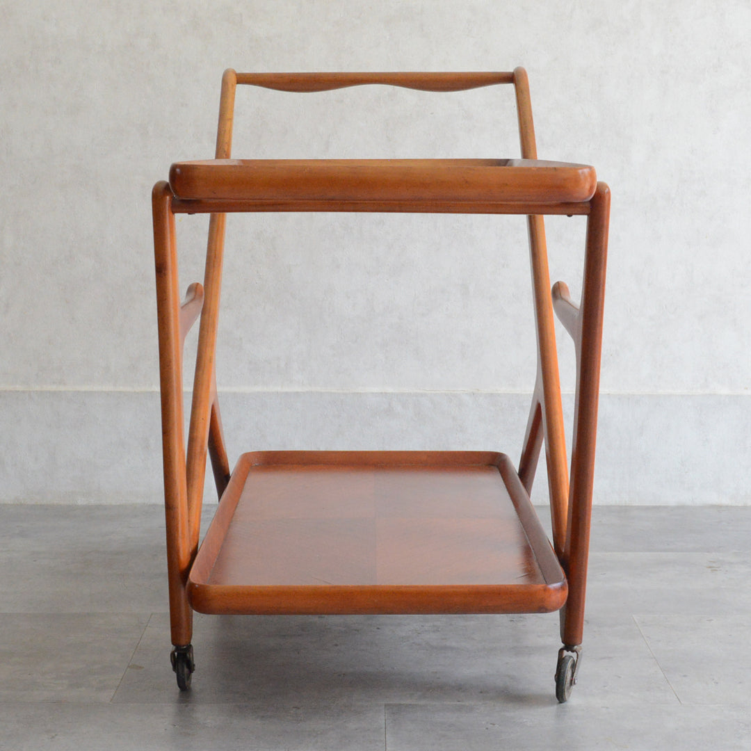 Cassinaカッシーナ  マホガニートローリー(ワゴン）60