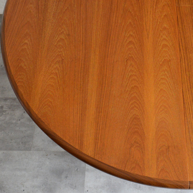 G-PLAN ジープラン  エクステンション ラウンドテーブル 101 (天板剥離再塗装）